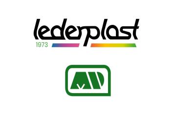 Logo Lederplast e logo MP